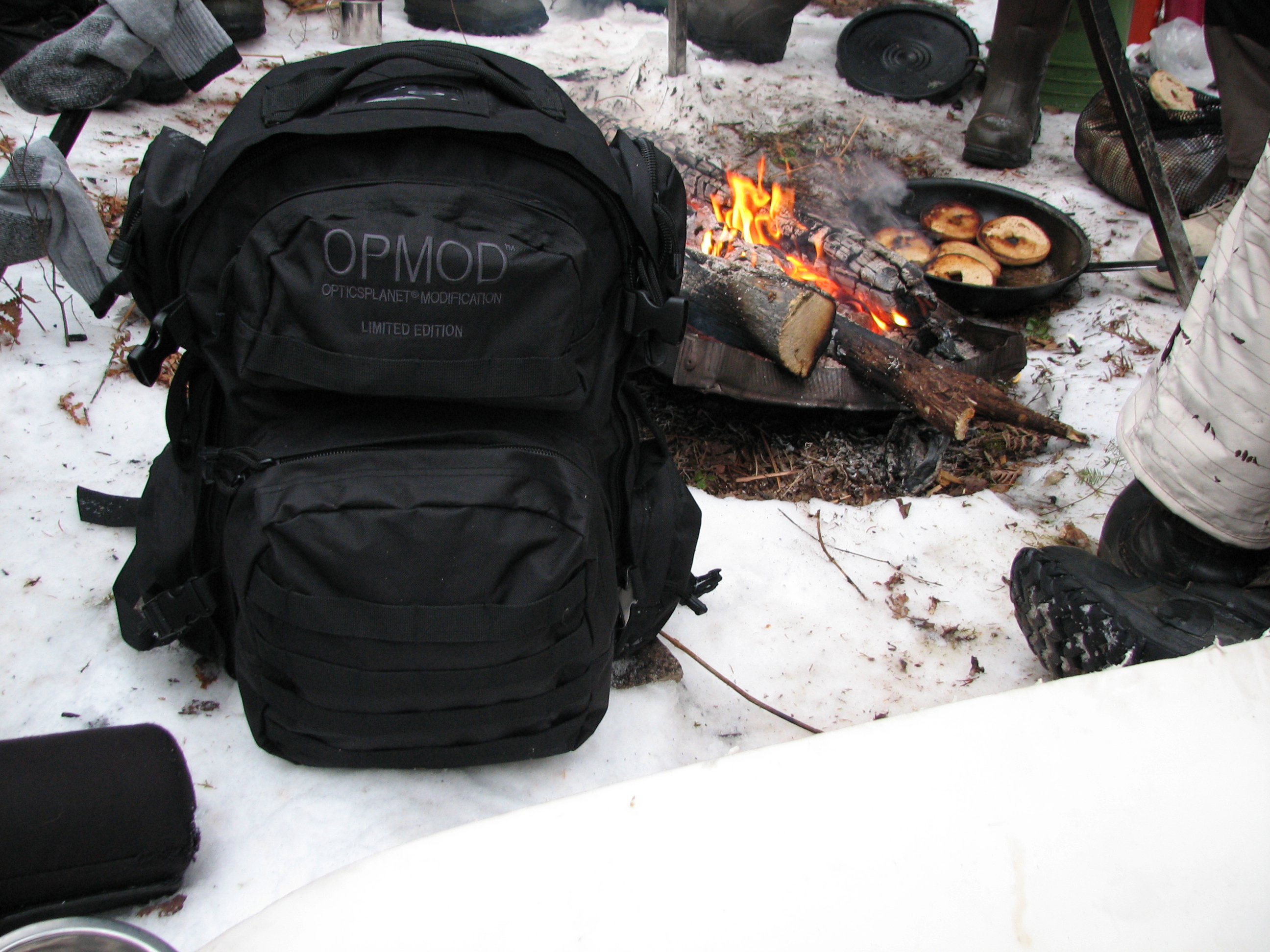 Fireside with OPMOD Bag