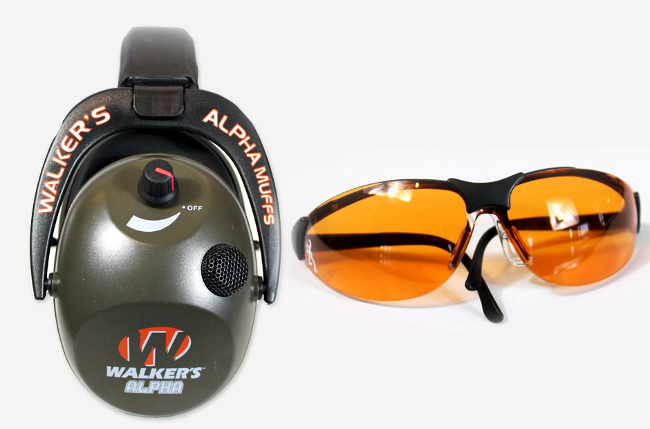 Walkers Alpha Muff and Browning Claymaster Glasses
