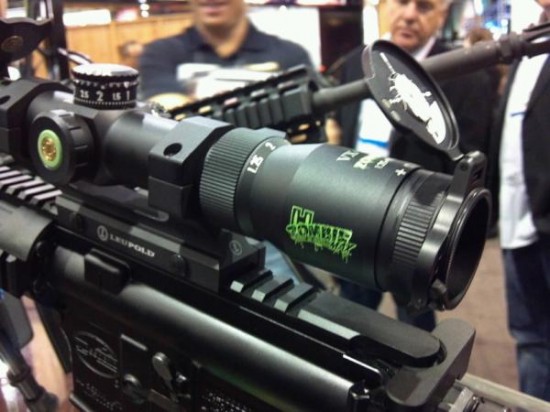 GearExpert.com Leupold Zombie Riflescope At SHOT </a srcset=