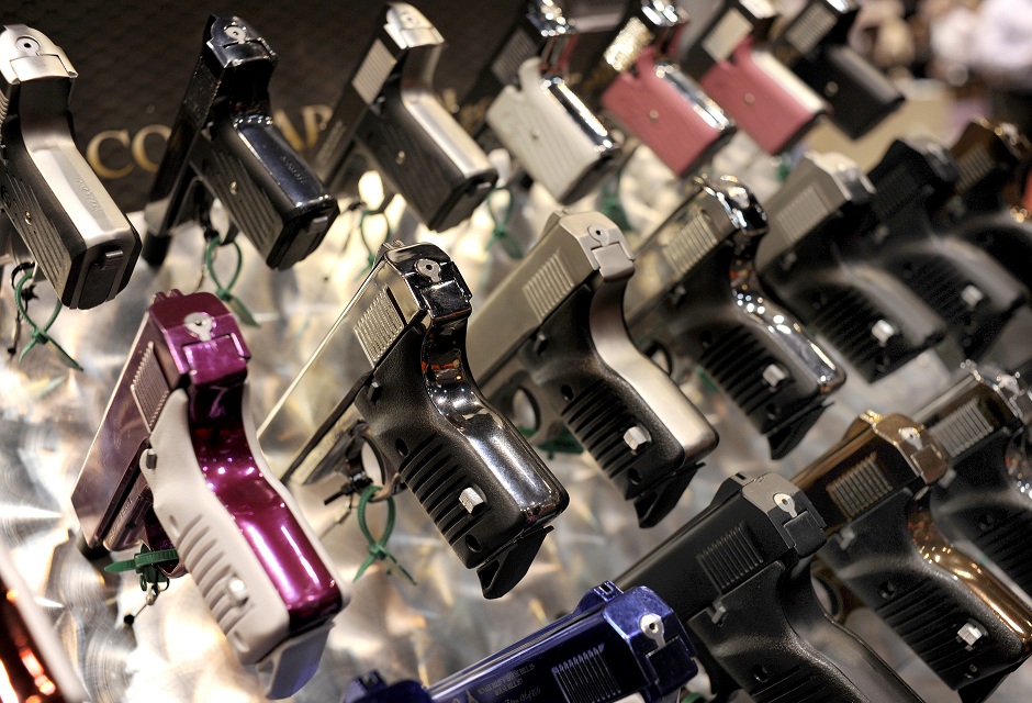 NRA Annual Meeting Gun Rack