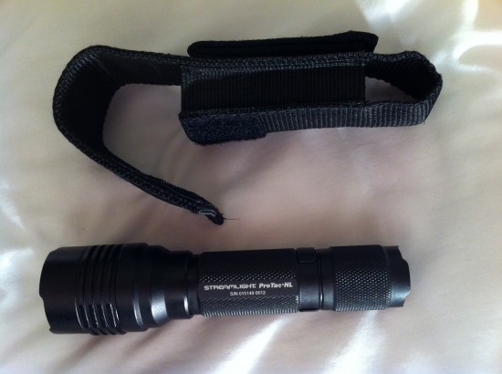 Streamlight ProTac Flashlight and Pouch