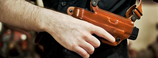 Leather Holster with Retention