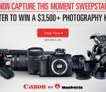 Canon Capture This Moment Sweepstakes