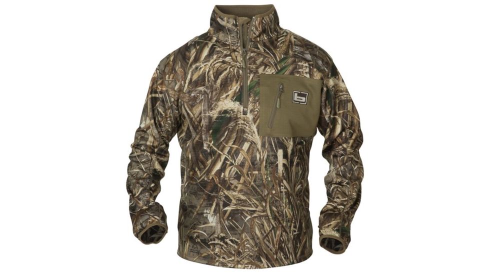 mid layer pull over jacket for hunting